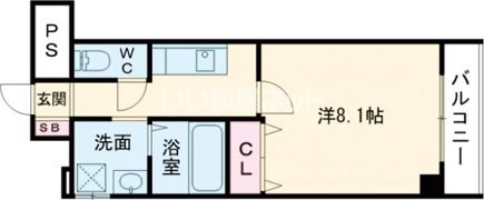 サンドール十二番館の間取り画像