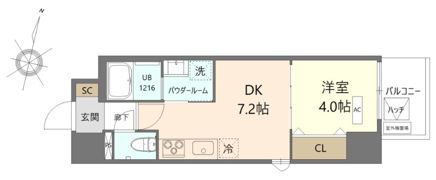 K.Curacionの間取り画像