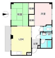 芦田マンションBの間取り画像