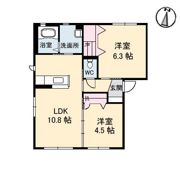 River Court Ⅰ棟の間取り画像