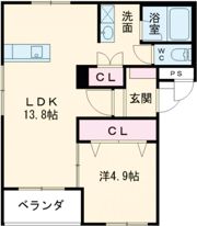グランプラス南星Bの間取り画像