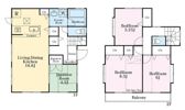 相模原市南区下溝戸建の間取り画像