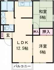 Pepo House A棟の間取り画像