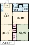 サンハイツ（旭台）の間取り画像