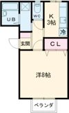 コーポ楓の間取り画像
