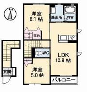 プリマメゾンの間取り画像