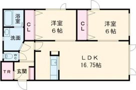 シルフィード木場町の間取り画像
