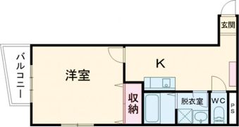 ヴェルジェ祇園の間取り画像