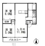 キャンベルCの間取り画像