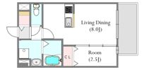 MODERN PALAZZO 長崎Centralの間取り画像