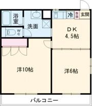 レジデンス萌Cの間取り画像