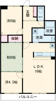 レヂオンス湯の川の間取り画像