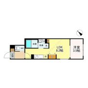 LUORE黒川EASTの間取り画像