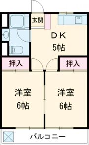 幸栄ハイムの間取り画像