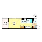 LUORE黒川EASTの間取り画像