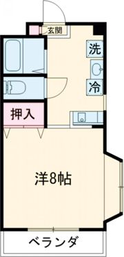 アメニティタウンハウスFの間取り画像