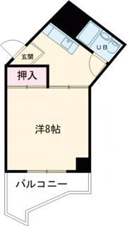 六丁の目マンションの間取り画像