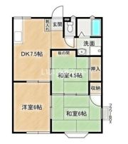 ルシェール三輪A棟の間取り画像