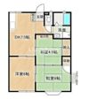 ルシェール三輪A棟の間取り画像
