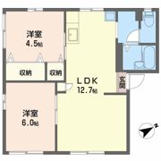 西原アパートの間取り画像