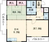 俵町バフィーの間取り画像