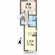 シャーメゾン アウローラの間取り画像