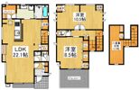 野塩1丁目戸建の間取り画像