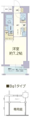 レジデンス神戸グルーブHarberWestの間取り画像