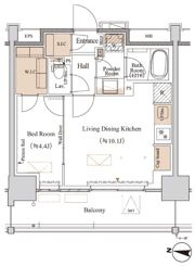 ブランシエスタ木場の間取り画像