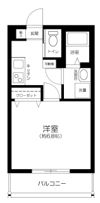 コンフォート川口の間取り画像