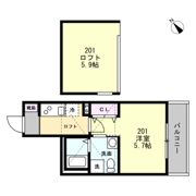ベイルーム湘南藤沢本町の間取り画像