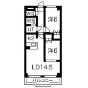 パラディーソ白壁の間取り画像