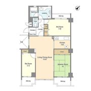 コスモ柏2の間取り画像