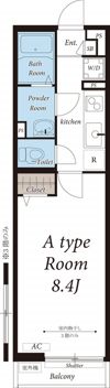 リブリ・Y's諏訪町の間取り画像