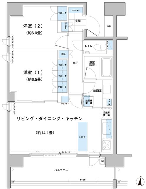 間取図
