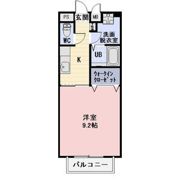 サンハイムTero Bの間取り画像