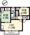 ディアス200 B棟の間取り画像