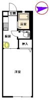 メゾンドマモールの間取り画像