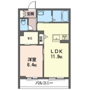 グランヴェール登戸の間取り画像