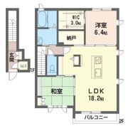 グリーンステージ Iの間取り画像