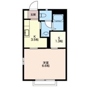 メニーナTKの間取り画像
