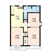 エミネンス Bの間取り画像