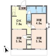 エミネンス Bの間取り画像