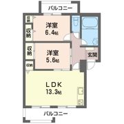 グランディール大和の間取り画像