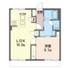 小泉ハイツ Cの間取り画像