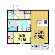 LECOCON津島Ⅱの間取り画像