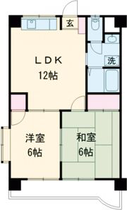グレイス衣山東の間取り画像