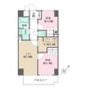 藤和シティホームズ新宿余丁町の間取り画像
