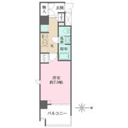 キンブリッジ京都千本丸太町の間取り画像