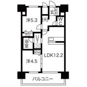 プレサンスジェネ栄の間取り画像